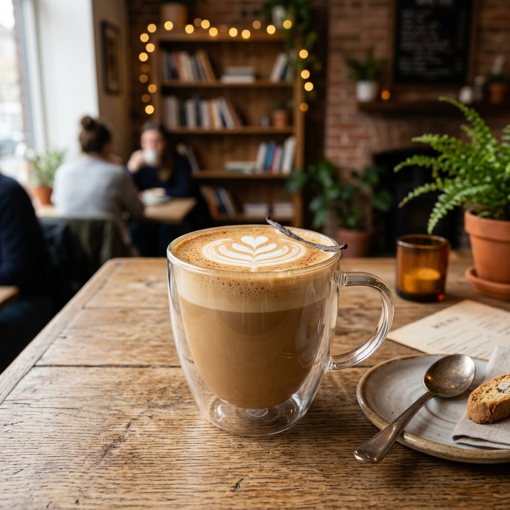 Latte vainilla