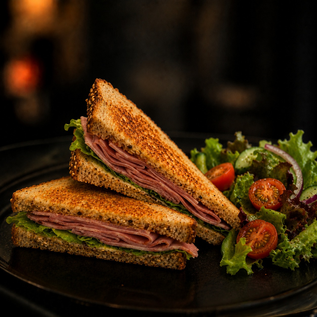Sándwich de jamón